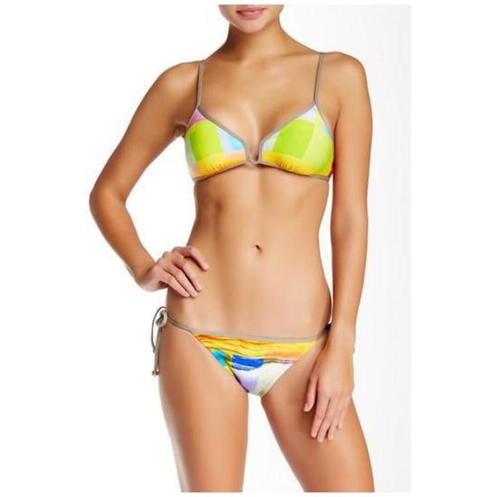 Trina Turk Crystal Cove Triangle Bikini Top